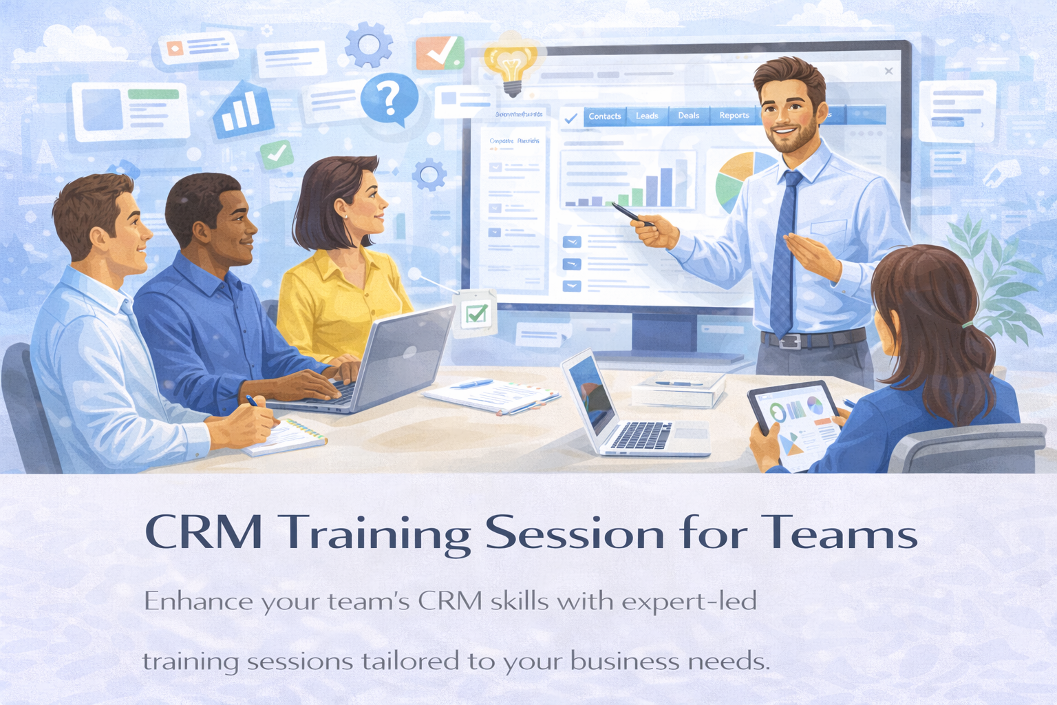 CRM Training Session for Teams